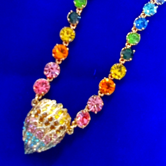 Kurt Geiger Colorful Eagle Head Necklace (BRAND NEW) - Picture 1 of 5